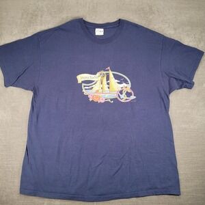 Virginia Beach VA Hanes Beefy-T Graphic Print T-Shirt Men's Adult 2XL‎
